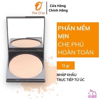 Phấn phủ dạng nén che phủ cao, kiềm dầu, mịn lì, bảo vệ và giữ ẩm cho da - Australis Pressed Powder
