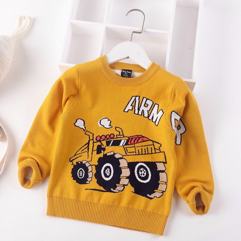 Áo len 2 lớp loại 1 siêu mềm mịn cho bé trai bé gái