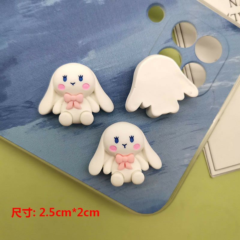 Charm mẫu cún trắng