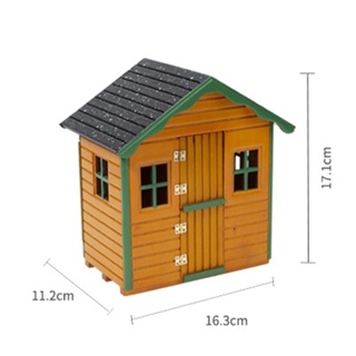 Lvits mô hình ngôi nhà ba chiều nhỏ dễ thương trang trí tiểu cảnh tỉ lệ 1 - ảnh sản phẩm 6