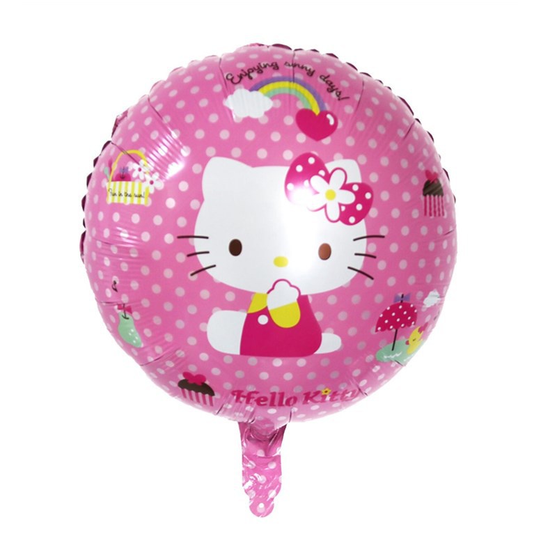 Bong Bóng Nhôm 18 inch Hình hello kitty
