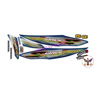 [Nhiều màu]Tem xe Wave S 110,tem 3 lớp cao cấp