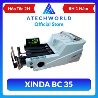 Máy đếm tiền thông minh xinda super bc 35 - hàng chính hãng - có xuất vat