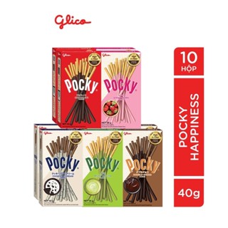 Bánh que phủ kem Glico Pocky đủ vị 20-40g