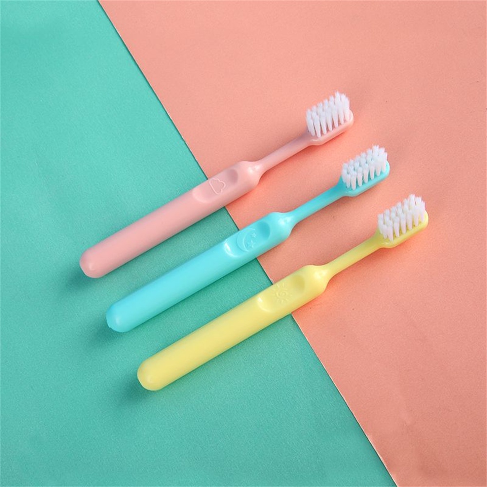 3 Bộ Bàn Chải Đánh Răng Trẻ Em Cho Bé Mới Bắt Đầu Chăm Sóc Răng Miệng Bằng Silicone Hoạt Hình Cho Bé Chăm Sóc Răng Miệng.