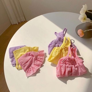 Đầm Caro Cho Thú Cưng - PET0110