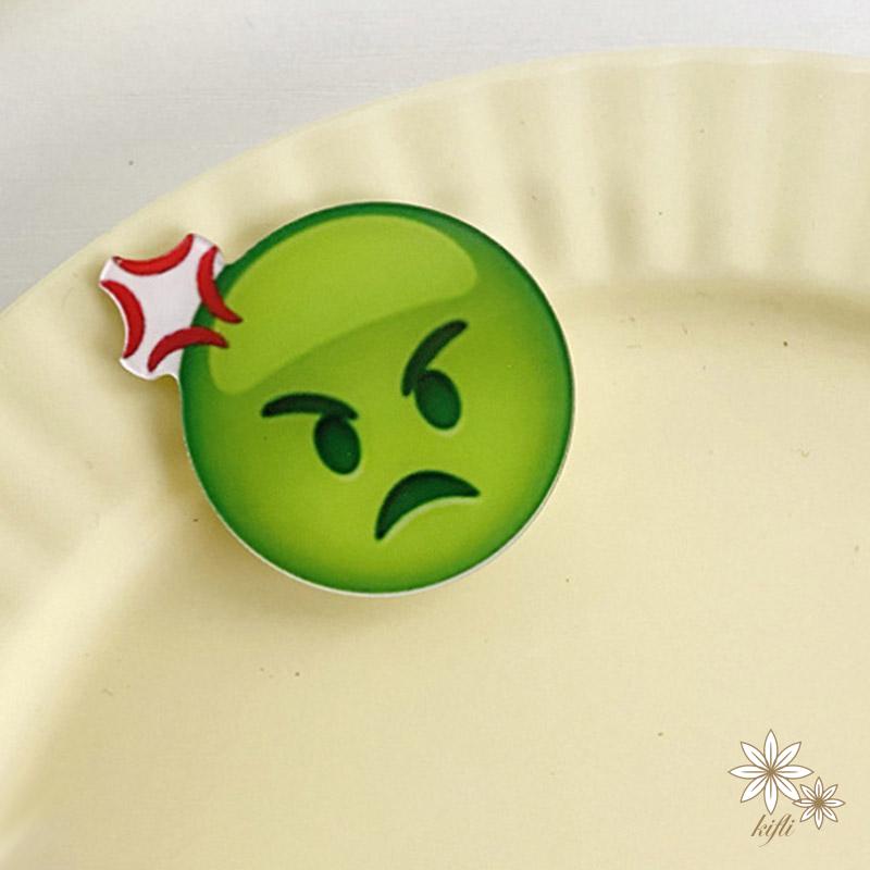 Kẹp Tóc Biểu Cảm Emoji Thể Hiện Nhiều Cảm Xúc Đáng Yêu