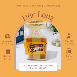 Bánh mì gối sandwich Đức Long 260gram (Bánh mới mỗi ngày)
