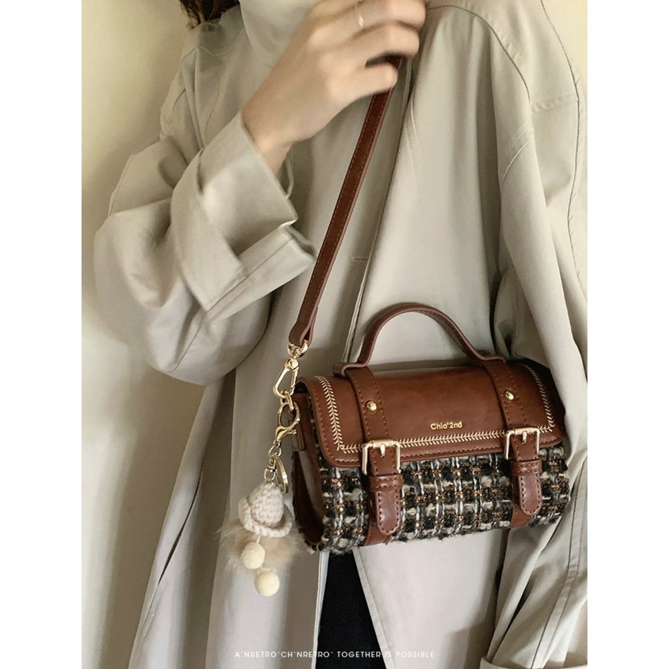 túi xách tay + đeo chéo nữ Chio'2nd tuồn nhà máy size 18,5*7c*12cm đủ màu