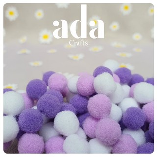 Pom pom 50 viên mix màu - ada.crafts