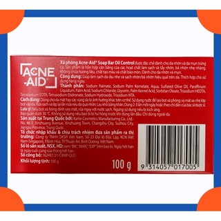 Xà phòng dành cho da dầu Acne-aid