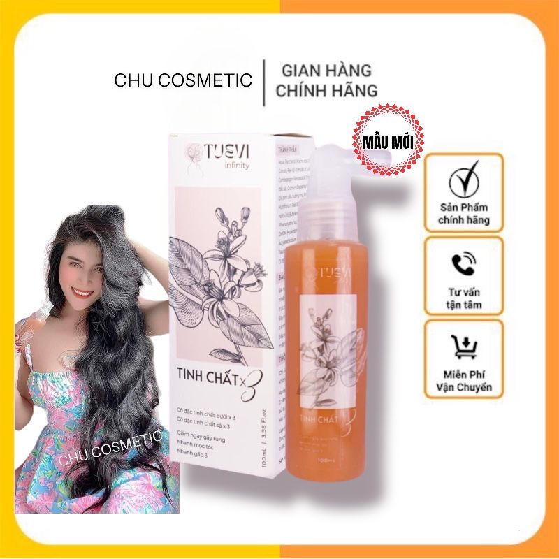 Xịt Tinh Dầu Bưởi Tuệ Vi,Xịt Giảm Rụng Tóc Kích Mọc Tóc Nhanh Dài