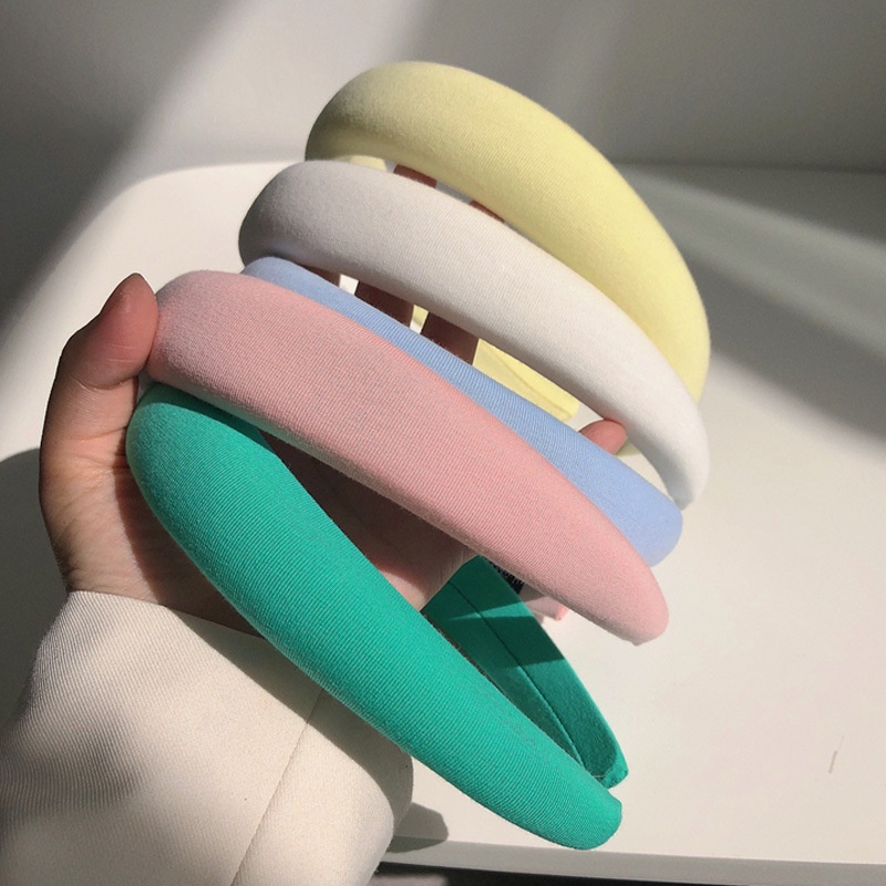 Băng Đô Cài Tóc Hàn Quốc Màu Macaron Phụ Kiện Thời Trang Cho Nữ AB105