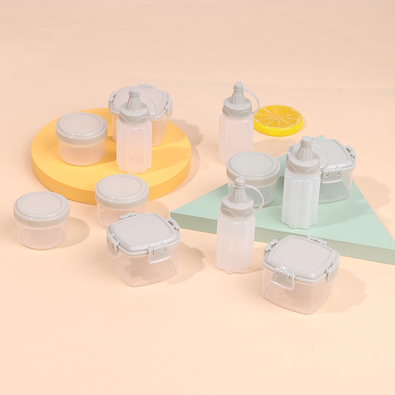 Set 4 Hũ Đựng Gia Vị Mini Dạng Bóp Tiện Lợi