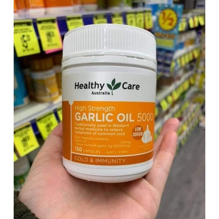 TINH DẦU TỎI Garlic Oil 5000mg - 150 viên