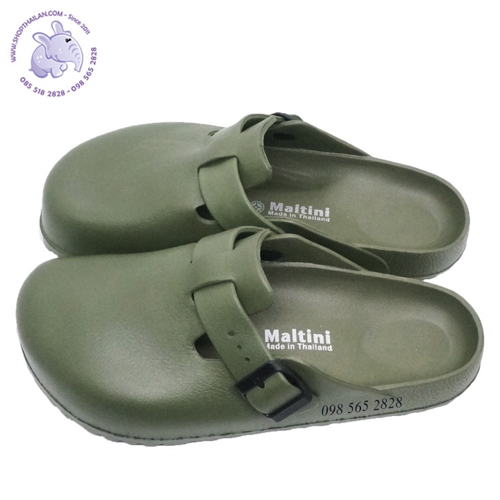 Dép sục nhựa Thái lan Maltini M441, siêu nhẹ, đúc nguyên khối mềm, êm,chống trượt tốt. Size 36 - 43 ,phù hợp nam nữ