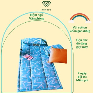 Nệm ngủ trưa văn phòng riotex nệm trải sàn nệm du lịch nhỏ gọn tiện lợi phù hợp ngủ trưa văn phòng size 100cm x 190cm