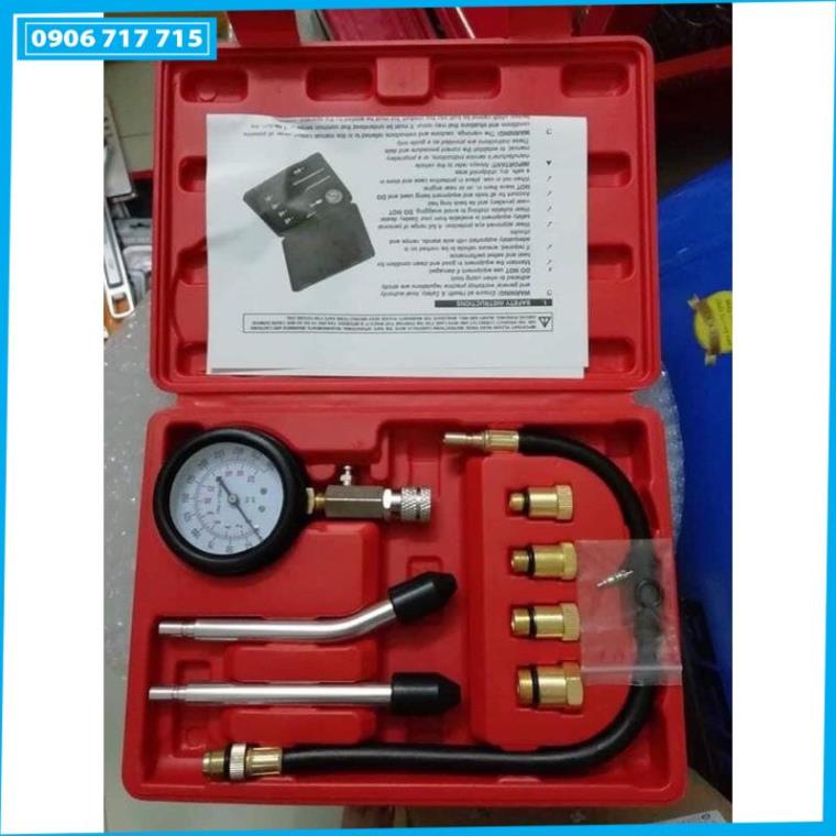 Đồng Hồ Đo Áp Suất Buồng Đốt Oto Xe Máy