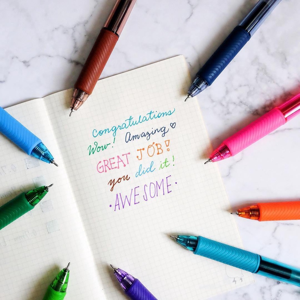 Bút bi gel Pentel Energel X BLN105, 0.5mm