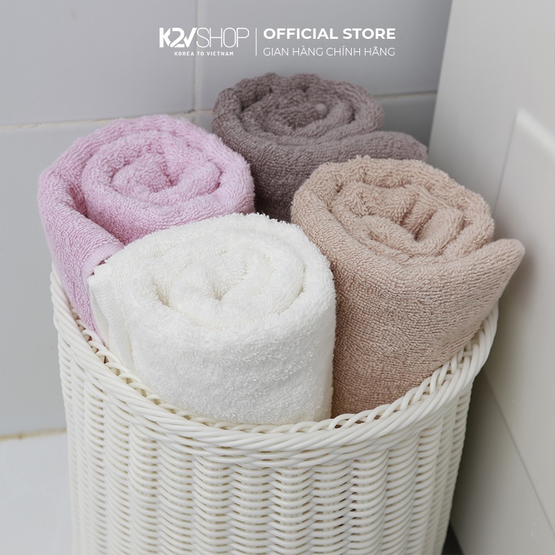 Khăn Tắm Cotton Cao Cấp Chính Hãng Songwol LIGHT MUJI 40 Hàn Quốc 40x80cm