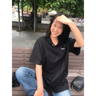 Áo Polo Levents Mini Popular/ Black 100% Cotton Unisex Oversized