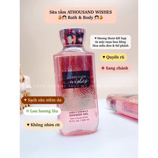 Sữa tắm bath and body work mẫu mới 295ml