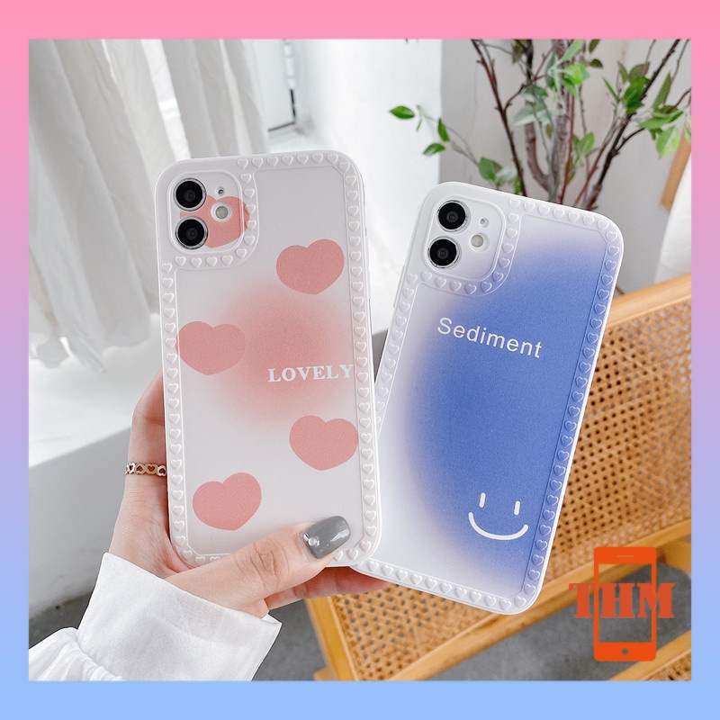Ốp lưng Điện Thoại Hình Trái Tim Hồng Cho 6/6plus/6s/6splus/7/7plus/8/8plus/x/xr/xs/11/12/13/pro/max/plus/promax-3023