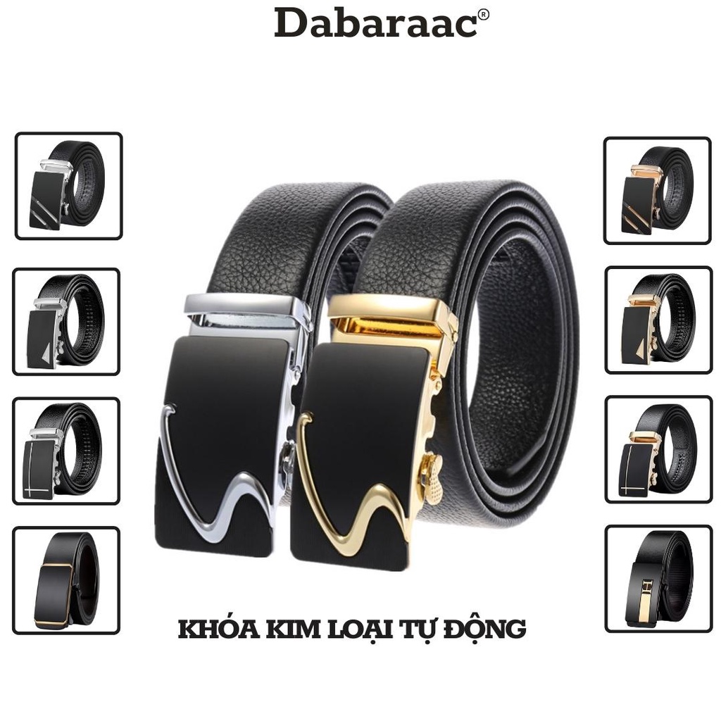 Thắt lưng nam Basic khoá kim loại tự động phong cách Hàn Quốc - Dây da cao cấp bảo hành 12 tháng TL51