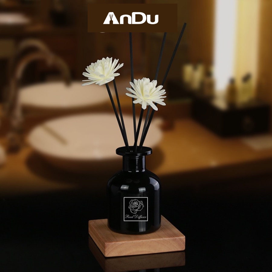 Que khuếch tán tỏa hương tinh dầu bông hoa quả cầu AnDu thay thế máy khuếch tán và đèn xông - tiện lợi và an toàn