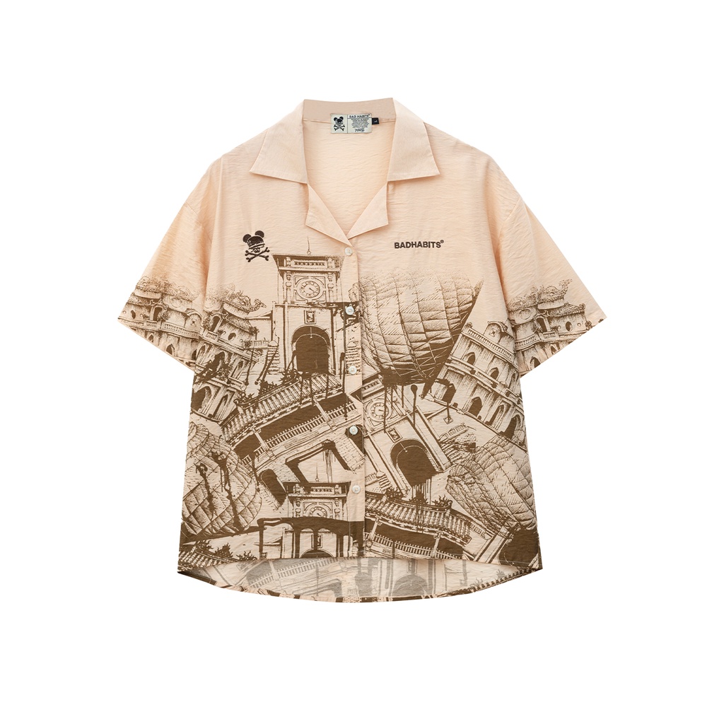 Áo Sơmi Nam Nữ Bad Habits DANH LAM VIỆT NAM SHIRT - LOCAL BRAND CHÍNH HÃNG