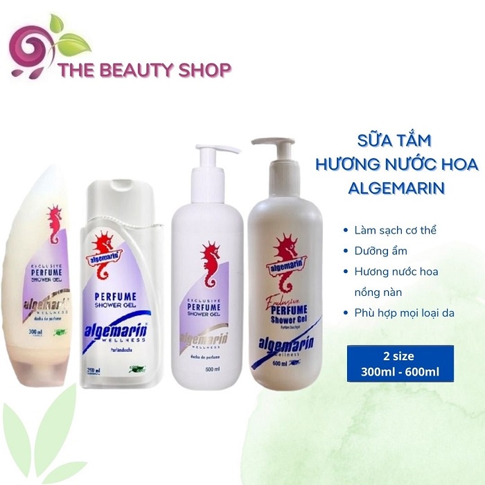 Sữa Tắm Cá Ngựa Algemarin Dạng Gel - chính hãng nha khách!