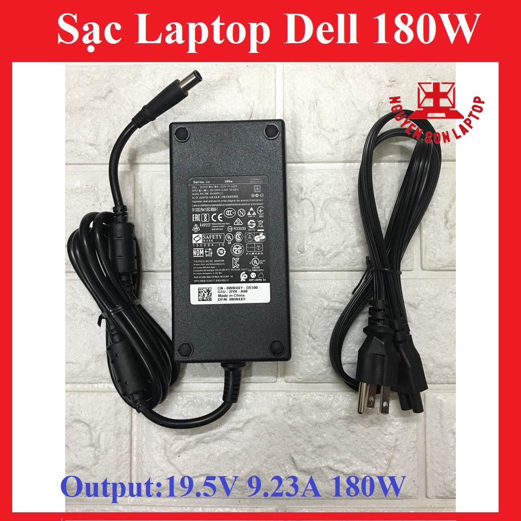 Sạc Laptop Dell Precision M4600 , M4700 , M4800 19.5V 9.23A 180W Slim Hàng ZIN Cao Cấp