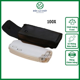 Kính lúp có đèn mini độ phóng đại 100X V3