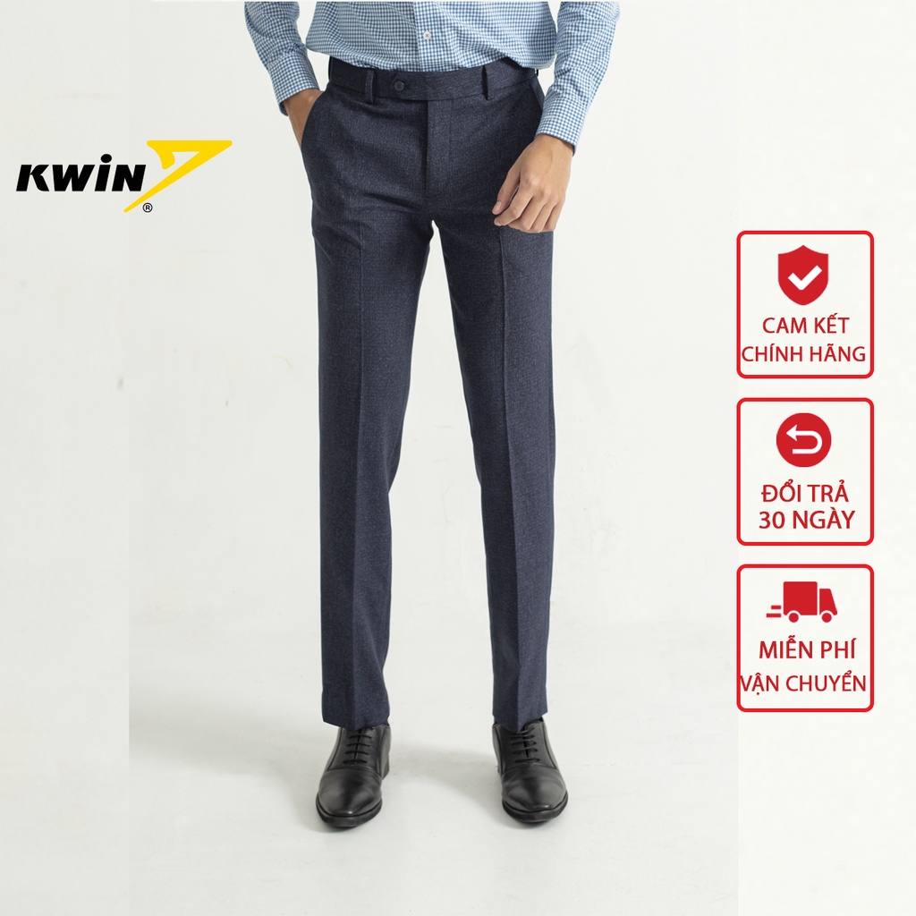 Quần âu nam cao cấp Kwin, quần tây nam công sở Hàn Quốc KTR00909 nam tính lịch lãm thu hút