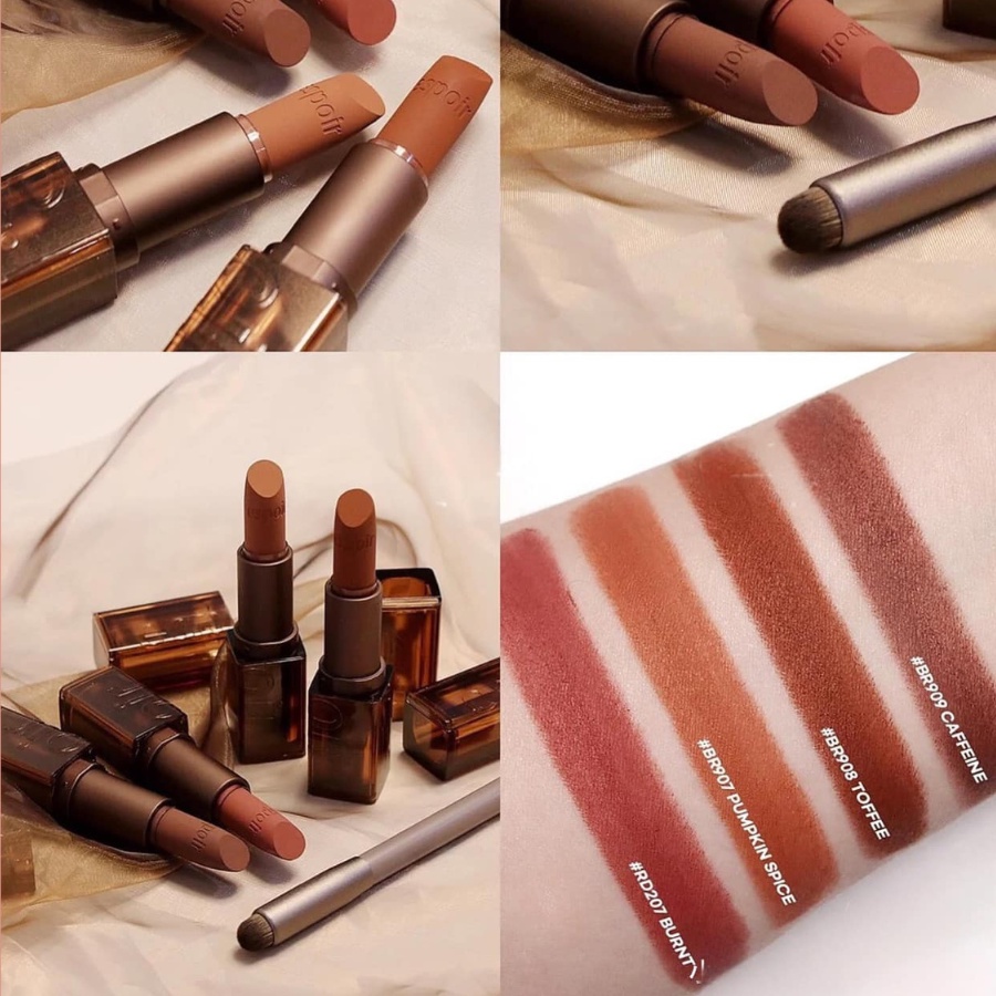 Son thỏi Espoir Lipstick Nowear Velvet Dusky Brown