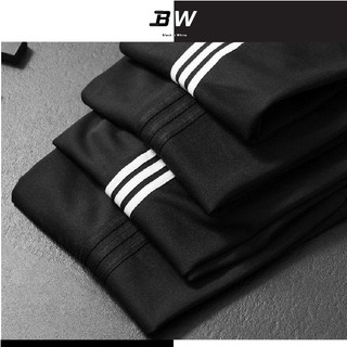 Quần jogger thể thao nam, quần 3 lines sọc trắng