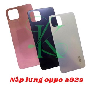 Nắp lưng oppo A92s hồng , trắng , đen