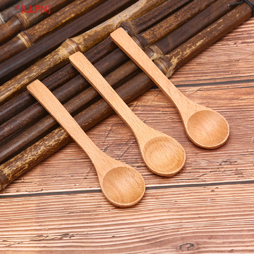 1 Muỗng Tre Tròn Dùng Uống Trà / Cà Phê / Muối Tiện Dụng