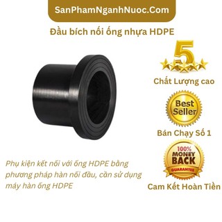 Đầu nối bích hdpe 110 hàn đối đầu
