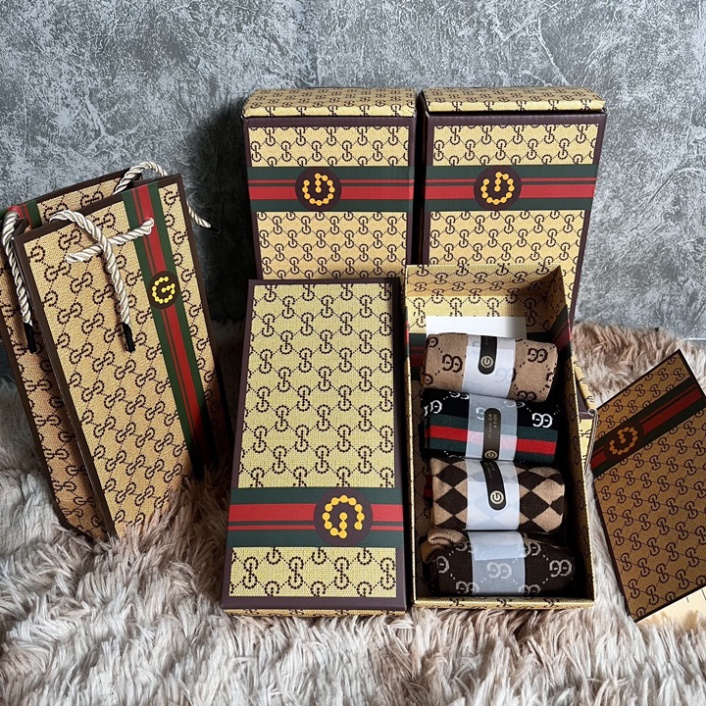 Combo 4 đôi Vớ/Tất Nam có hộp làm quà tặng sang trọng - T0355