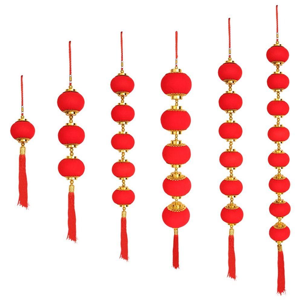 Đèn Lồng Đỏ May Mắn Trang Trí Năm Mới