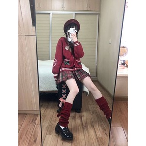 Sẵn - Tất vớ găng tay len  phong cách jk, lolita