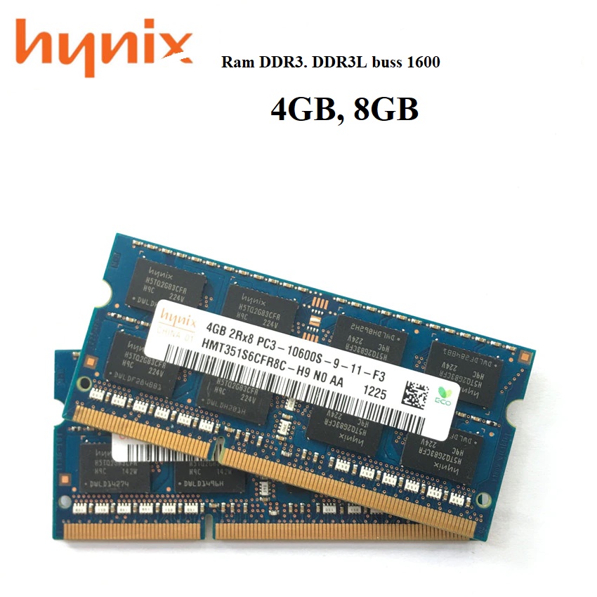 Ram Laptop Hynix 8GB DDR3 Bus 1600MHz PC3L - Hàng nhập khẩu mới | BigBuy360 - bigbuy360.vn