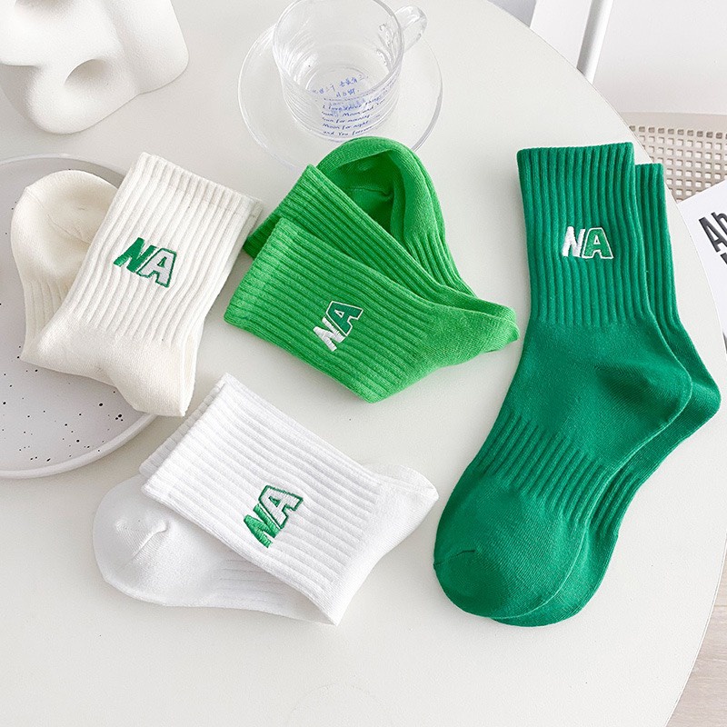 Tất cổ cao , vớ thể thao NA cổ cao nam nữ phong cách trẻ trung hàn quốc MD&T