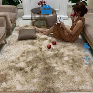 Thảm Lông Trải Sàn Hình Chữ Nhật 1m6x2m Đủ Màu Hàng Loại 1