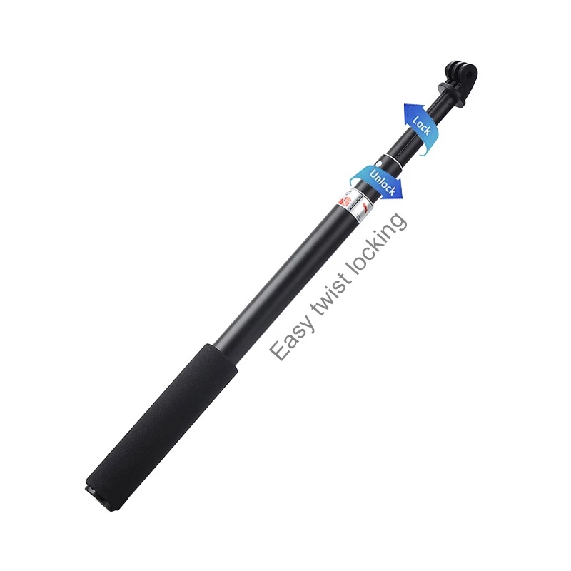 Gậy Tự Sướng Bằng Nhôm 29 inch Cho GoPro Hero 11 10 9 8 7 Insta360 X3 Session Dji Osmo Action 3 2