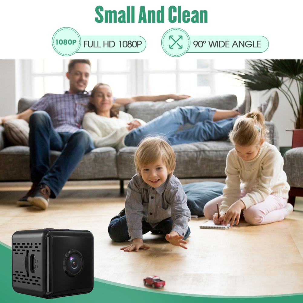 Camera Hd 1080P Camera Wifi Ip Camera Cảm Biến Camera Quan Sát Ban Đêm Từ Xa Màn Hình Nhỏ Camera Giám Sát Không Dây