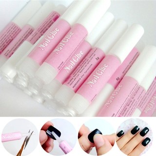 Keo ống nail box keo dán móng giả mini nail glue 2g, gắn móng úp