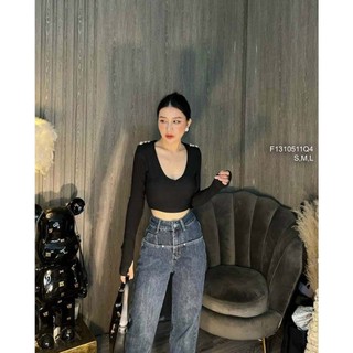 Quần jean dài siêu xinh túi kiểu lưng cao! HÀNG VNXK