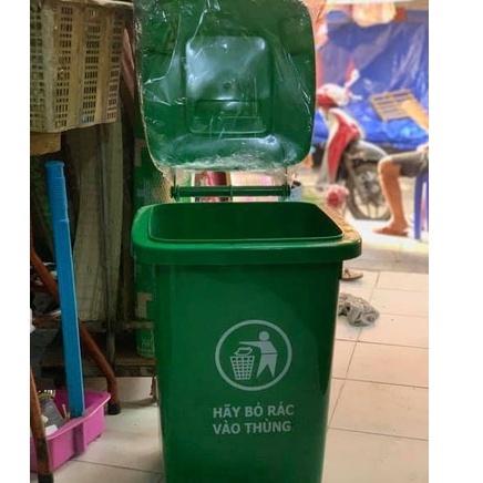 THÙNG RÁC CÔNG NGHIỆP NHỰA HIỆP THÀNH 60 LÍT- GIAO NHANH 2H LIÊN HỆ SHOP